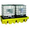 Tároló tálca 2 db IBC tartályhoz levehető ráccsal - 1140 literes